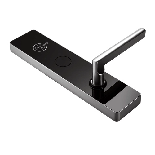 Zkteco lh6800r- cerradura derecha para hotel  mifare 13.56 mhz  35 a 45 mm grosor de puerta  aleación de zinc  224 eventos