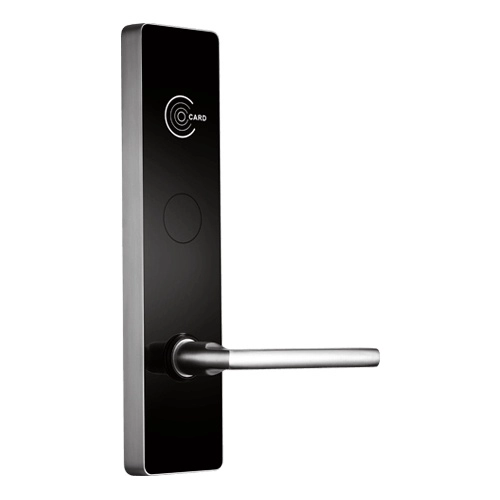 Zkteco lh6800r- cerradura derecha para hotel  mifare 13.56 mhz  35 a 45 mm grosor de puerta  aleación de zinc  224 eventos