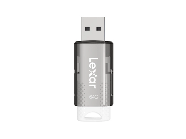 Lexar memoria usb 2.0 64gb, jumpdrive s60, tipo a, blancocon tapa