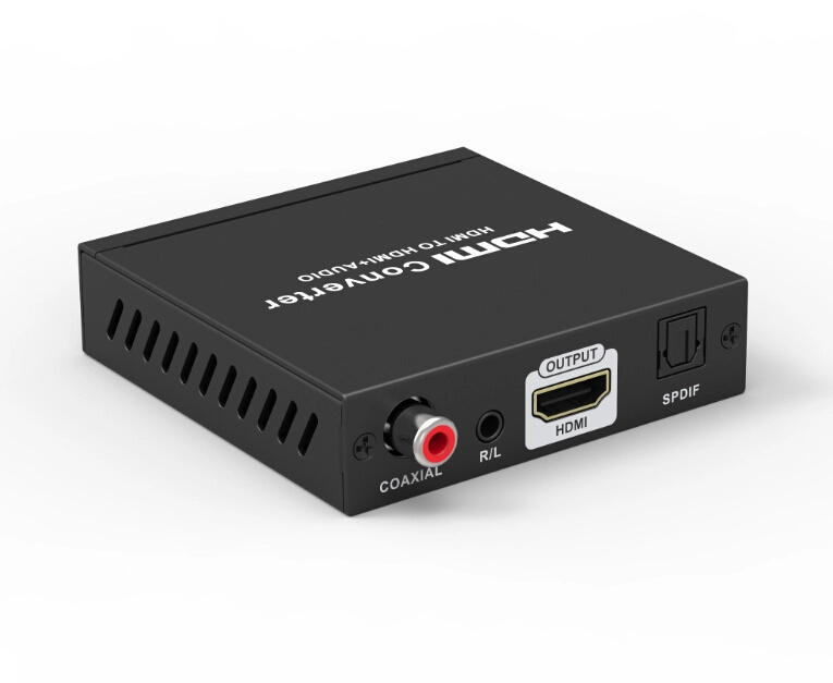 Saxxon lkv3061 - separador de audio hdmi soporta extracción de video y audio conexion de audio a traves de spdif & coaxial o 3.5mm resolucion de video 4kx2k@60hz