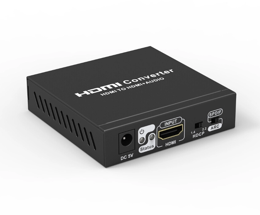 Saxxon lkv3061 - separador de audio hdmi soporta extracción de video y audio conexion de audio a traves de spdif & coaxial o 3.5mm resolucion de video 4kx2k@60hz