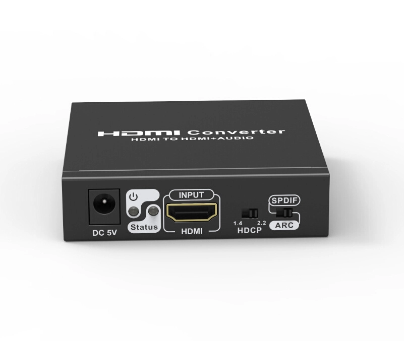 Saxxon lkv3061 - separador de audio hdmi soporta extracción de video y audio conexion de audio a traves de spdif & coaxial o 3.5mm resolucion de video 4kx2k@60hz