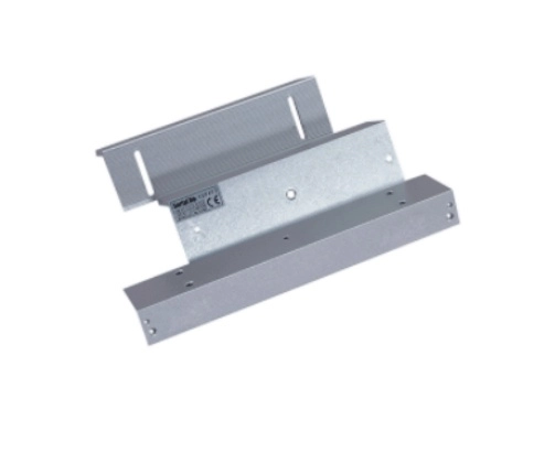 Zkteco lmb200zl - soporte de montaje para diversos tipos de puertas, tipo zl, aluminio anodizado, compatible con cerradura magnética lm200led
