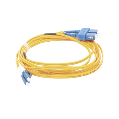 Tce  - lp-fo-d-lcu-scu-03 - jumper lc-sc monomodo  upc  duplex 2 mm  3 metro  amarillo