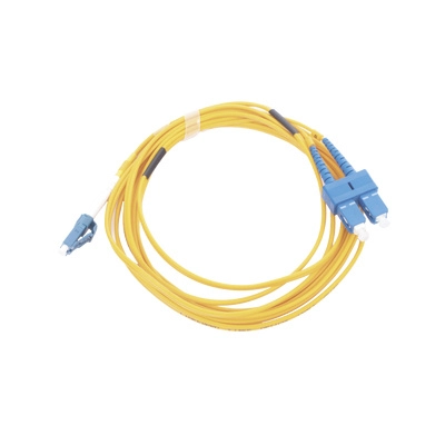 Tce  - lp-fo-d-lcu-scu-03 - jumper lc-sc monomodo  upc  duplex 2 mm  3 metro  amarillo