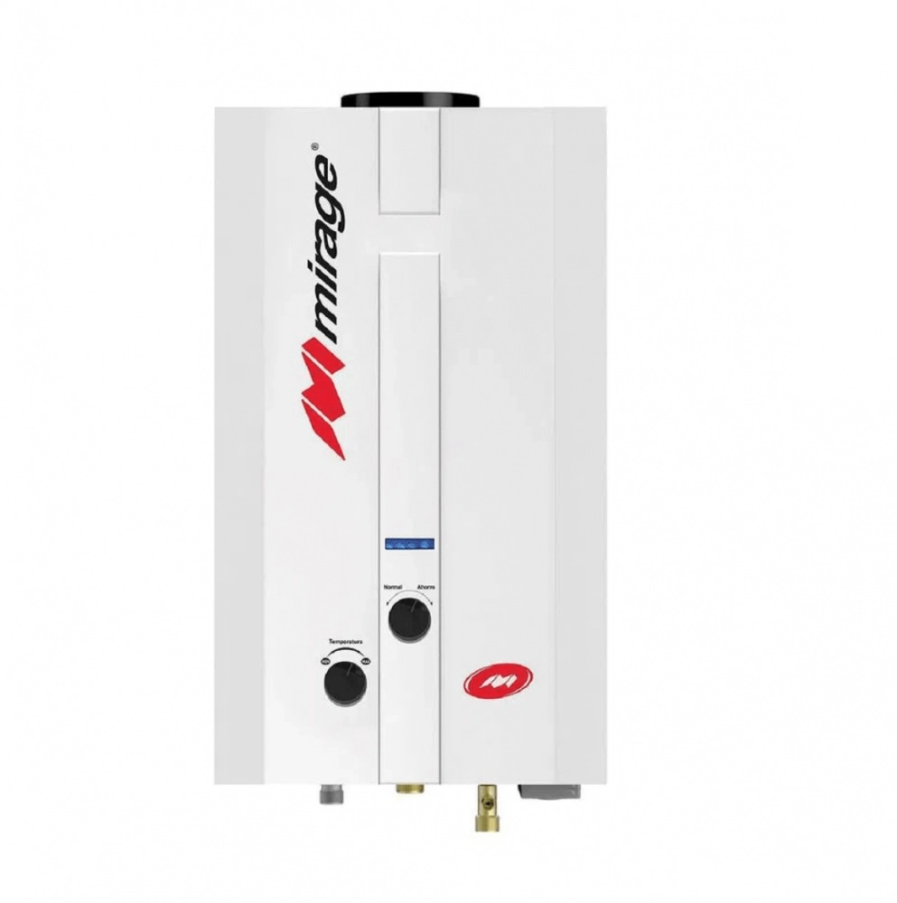 Mirage boiler mbf06ed,de  gas lp,serie flux, 6lmin, blanco basico