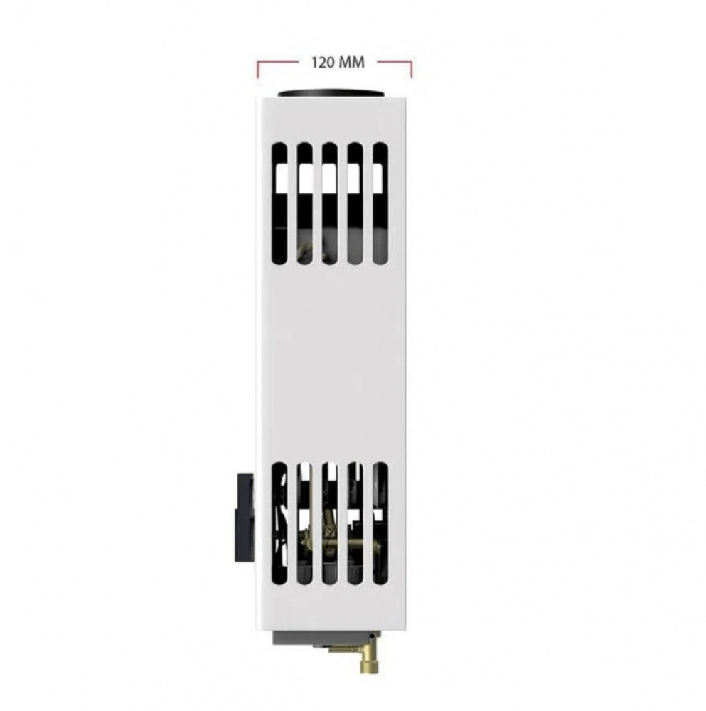 Mirage boiler mbf06ed,de  gas lp,serie flux, 6lmin, blanco basico