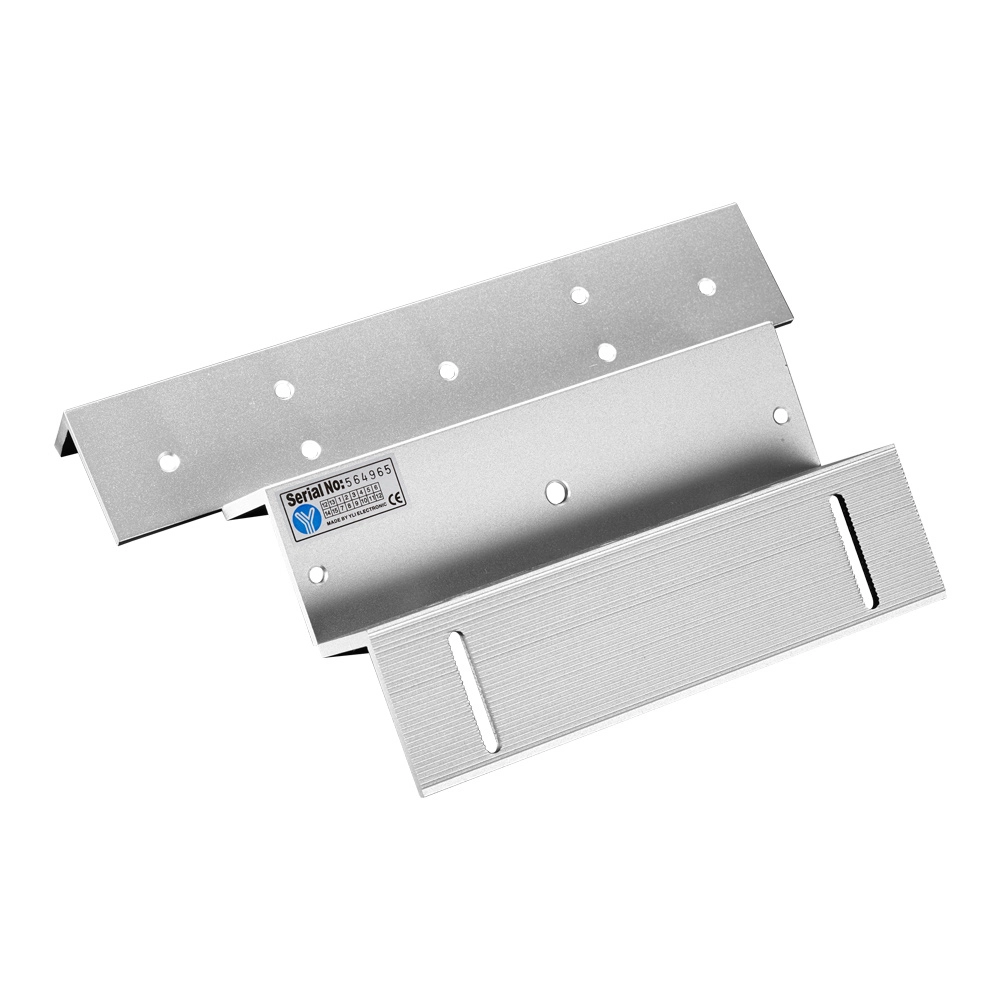 Yli mbk500nzlw - soporte de fijación en z y l compatible con cerradura magnética ym500nw para exterior con clave yle0850003