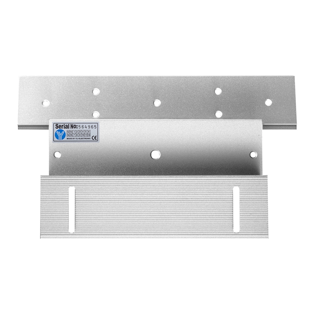 Yli mbk500nzlw - soporte de fijación en z y l compatible con cerradura magnética ym500nw para exterior con clave yle0850003