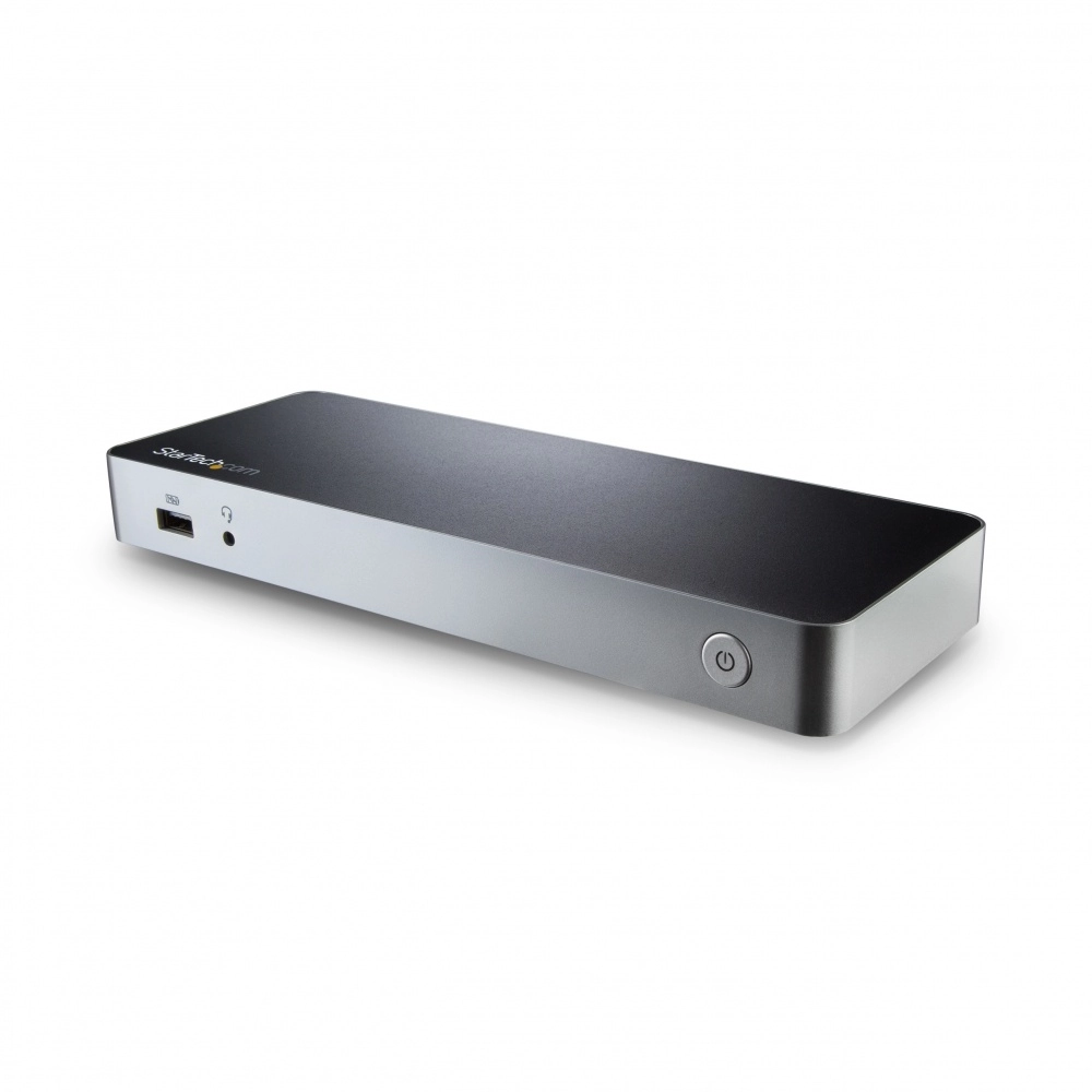 Startech.com docking station usb c de dos monitores con pd de 60 w para laptops windows - dock usb tipo c a hdmi o dvi usb 3.1 gen 1 - 2 pantallas compatibles - 4k - 1920 x 1200, 4096 x 2160, 3840 x 2160 - 4 x puertos usb - 4 x usb 3.0 - usb tipo-a - usb tipo-c - red (rj-45) - hdmi - displayport - línea salida de audio - micrófono - thunderbolt - cableado - gigabit ethernet - windows 7, windows 8, windows 8.1, windows 10, windows 11