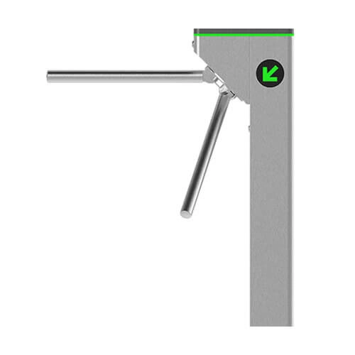Zkteco mts1000 - torniquete bidireccional  acero sus304  110v  25 x min  carril 50 cm  exterior protegido  2 millones de ciclos  no cuenta con lectores y panel  compatible con equipos de rostro, palma, huella, tarjeta y código qr