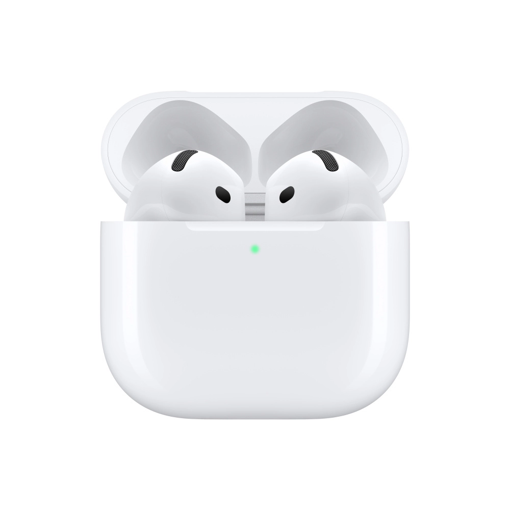Audífonos apple airpods 4 inalámbricos ip54 blanco