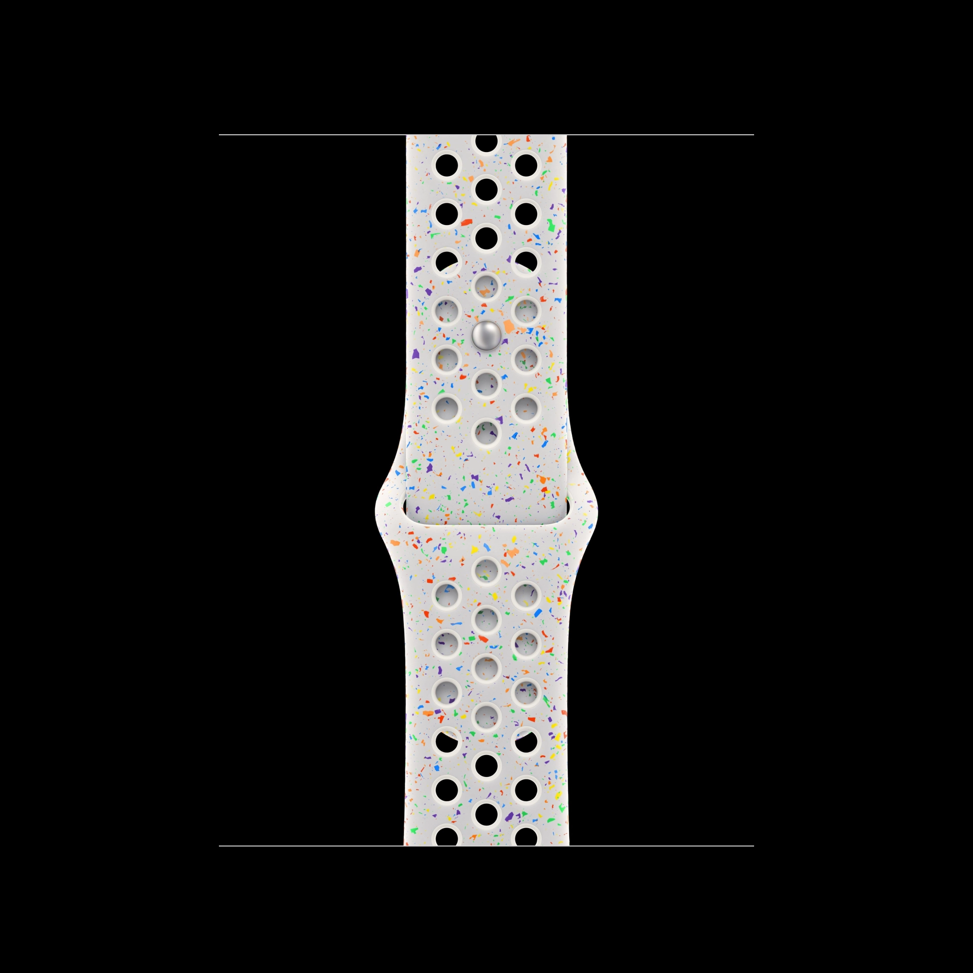42mm pure platinum nike sport band - s/m