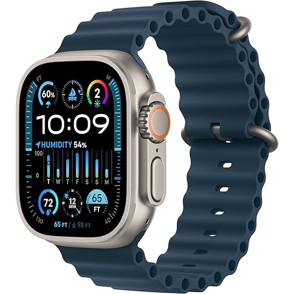49mm navy ocean band extension - black titanium finish