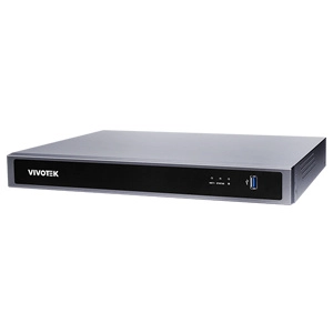 Vivotek nd9326p - nvr 8 canales con 2 bahías y 8 puertos poe fe rj45, además de 1 puerto ge rj45, ciberseguridad trend micro, deep search y smart vca search, compatible con ndaa y onvif.
