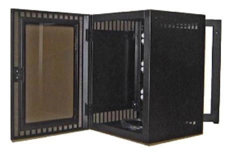 Gabinete para montaje en pared se ur negro texturizado