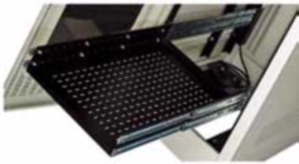 Charola deslizable 19 pulg. para servidor 50k negro liso