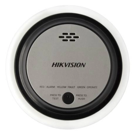 (hikfire) detector de humo fotoeléctrico  tecnología dual de luz  alerta de ≥85 db@3 m  batería de litio  instalación en techo
