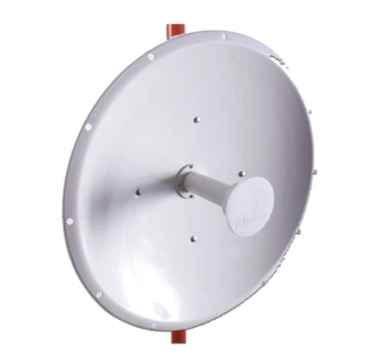 Antena parabólica para enlace punto a punto de 120cm de diámetro, 37dbi. incluye cables n-n.