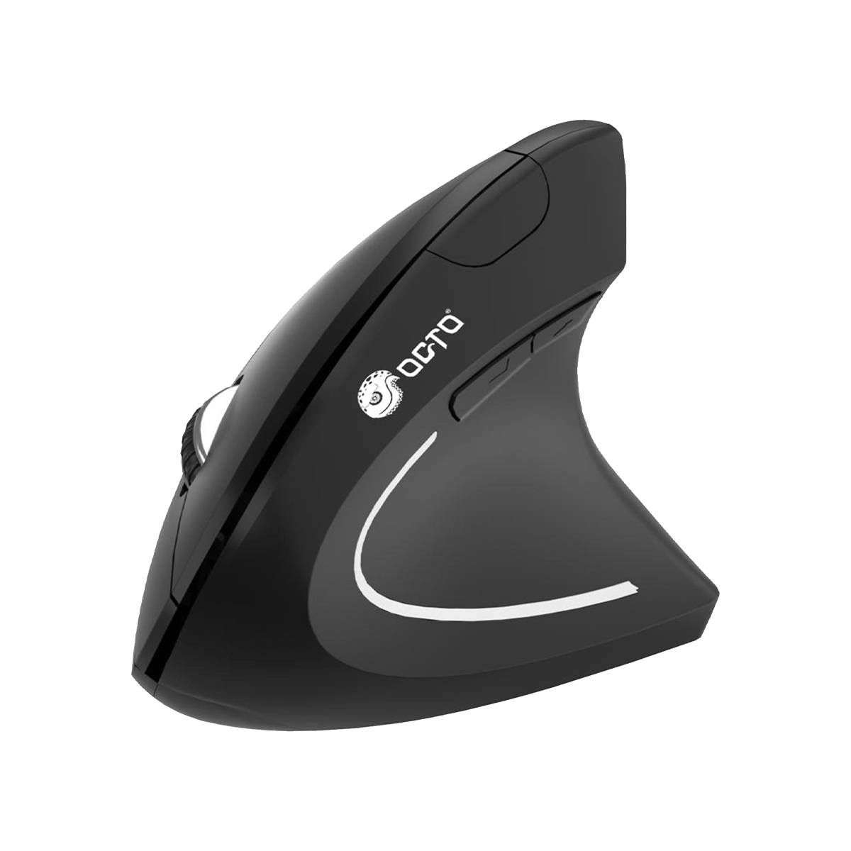 Mouse inalámbrico octo ocm001-bk bluetooth + 2.4g modo dual con pantalla de carga. dpi 800-1000-1600 - distancia inalámbrica8-10m