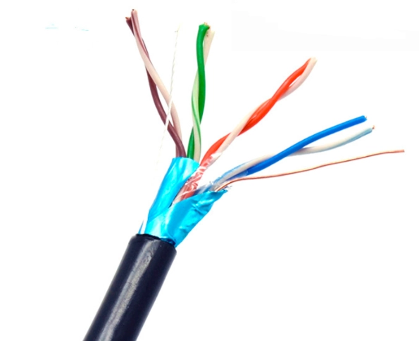 Saxxon oftpcat5ecope150n - bobina de cable ftp cat5e 100% cobre 150 metros blindado color negro uso exterior ideal para cableado de redes de datos y video cert iso9001 ul  rosh