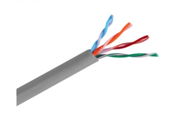 Saxxon outp5ecca305g - bobina de cable utp cat5e 305 metros cca color gris uso interior cert iso9001 ul 444 rosh ansi tia ei-568b