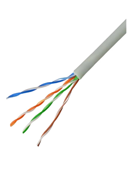 Saxxon outpcat5e - bobina de cable utp cat5e 100% cobre 305 metros bobinado reelex color gris uso interior 4 pares soporta pruebas de rendimiento ideal para cableado de redes y video