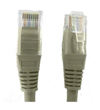 Cable saxxon p63ug- cable patch cord utp 3 metros cat 6 color gris