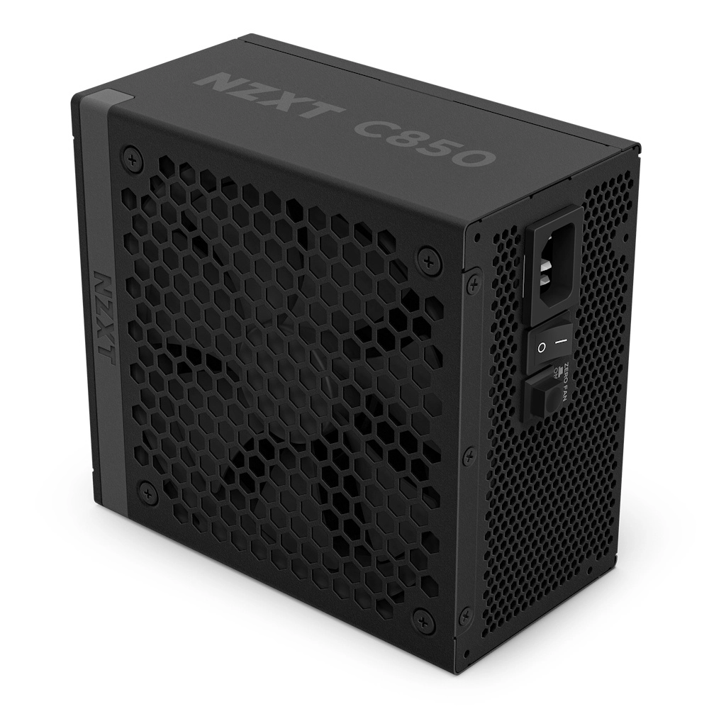 Fuente de poder nzxt negro c850/850w atx /80 gold /full modular/ pciex5.0/gamer