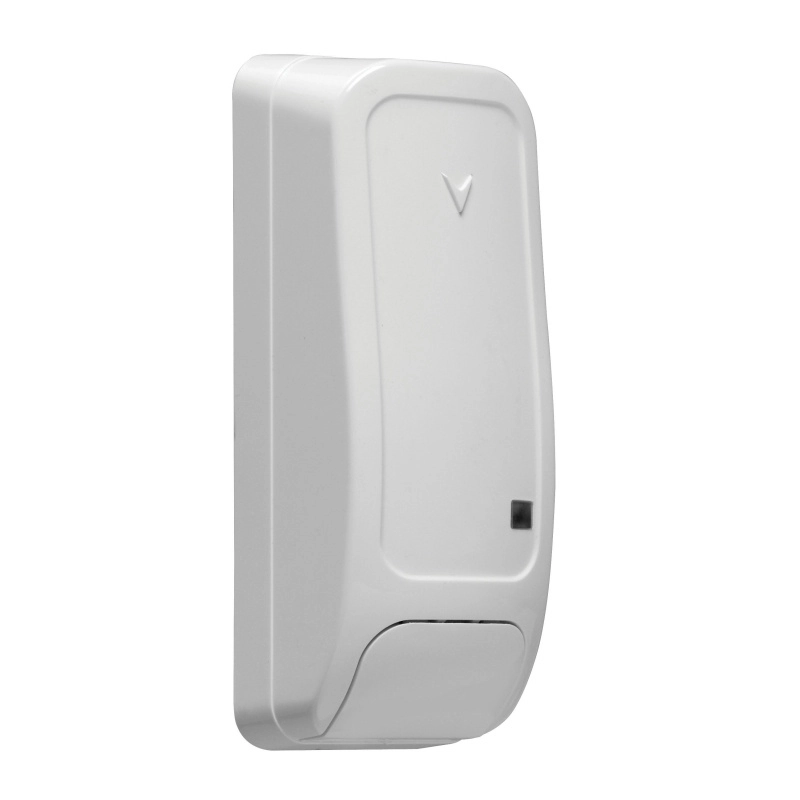 Dsc pg9309 - (versión mejorada del pg9945 ) contacto magnético inalámbrico de puertaventana powerg centrada auxiliar compatible con neo, pro, qolsys e iotega