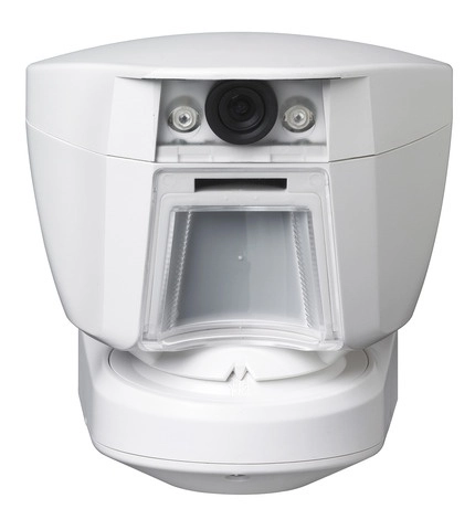 Dsc pg9944 - detector de movimiento con cámara de fotograma exterior inalámbrico power g compatible con neo,pro, qolsys e iotega