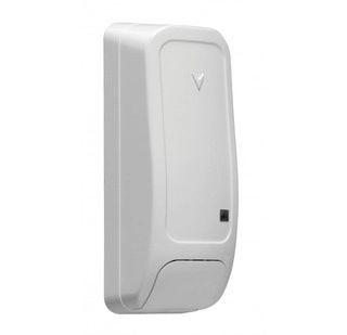 Dsc pg9945e - contacto magnético inalámbrico de puertaventana power g centrada auxiliar rango extendido compatible con neo, pro qolsys e iotega