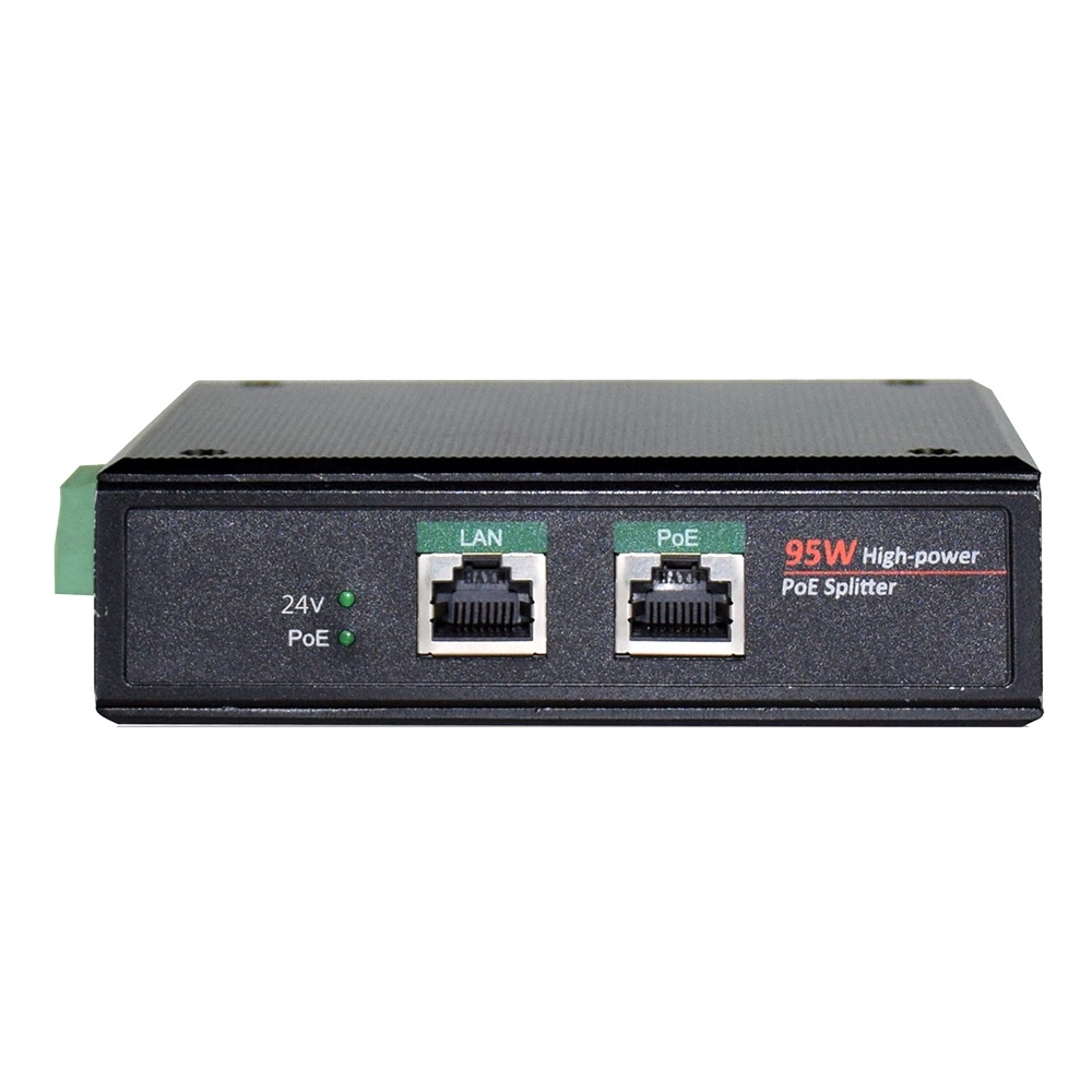 Divisor 101001000mbps, terminal o jack de saluda, 1 canal, 24v3a.