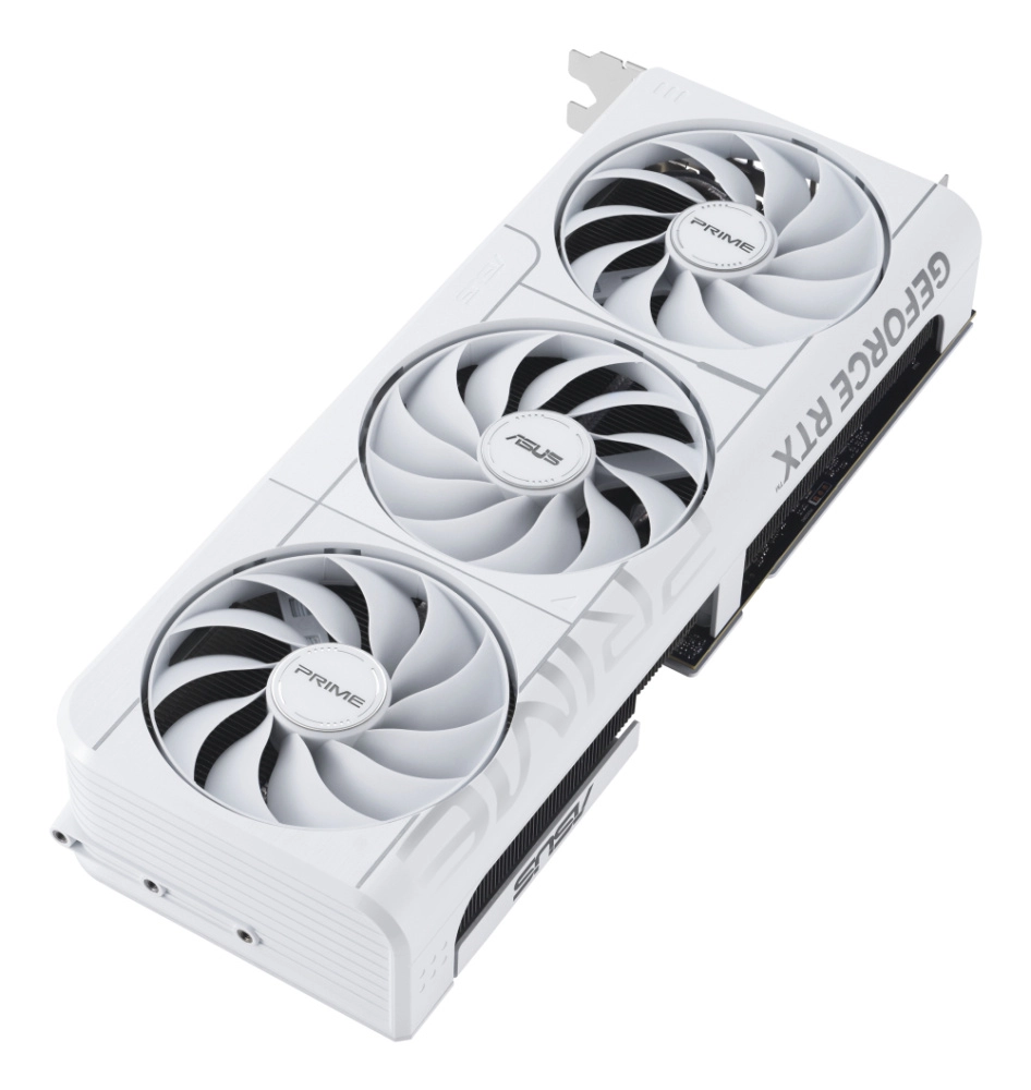 Tarjeta de video asus (prime-rtx5070-o12g-white) 12gb gddr7,192bit, pci-5.0, hdmi,3*dp, 3 fan