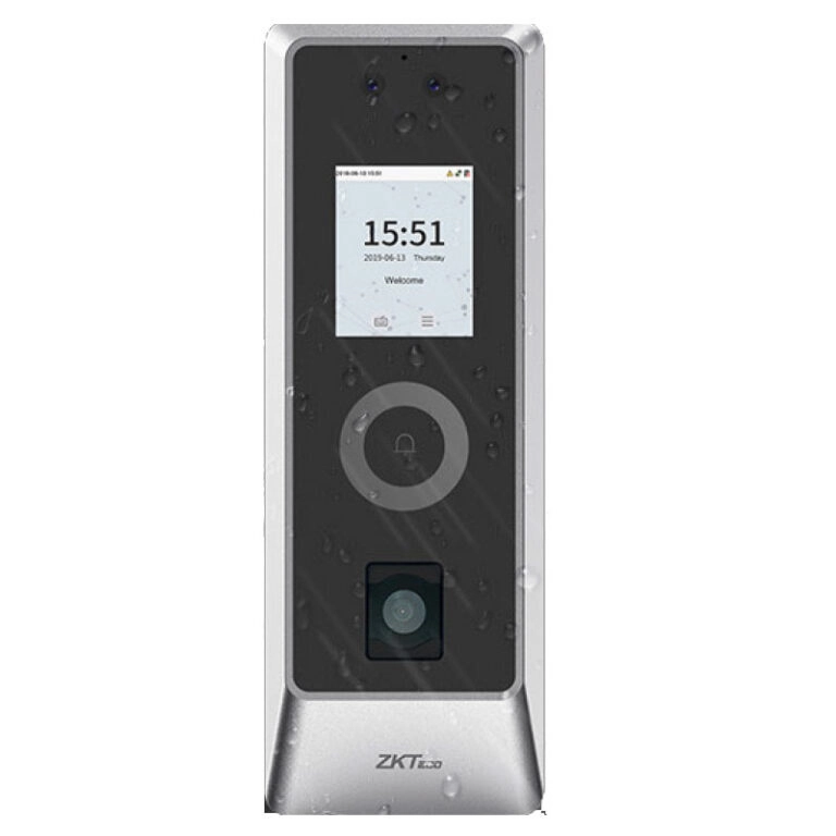 Zkteco promaqr - control de acceso facial  qr  exterior ip66  ik07  30,000 rostros  50,000 tarjetas 125 khz