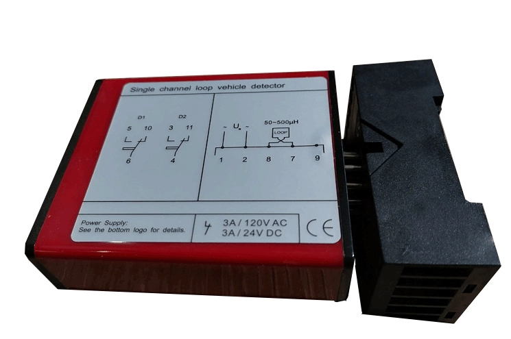Zkteco psa02-b- sensor de masa para control de acceso vehicular   110 vac  3a   un canal  nivel de sensibilidad ajustable   para tráfico pesado  compatible con barreras wejoin  zkteco y otras marcas