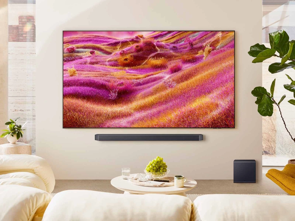 Televisor samsung qn90f 65 neo qled 4k (resolucion 3840x2160) vision ai smart tv procesador nq4 ai gen2