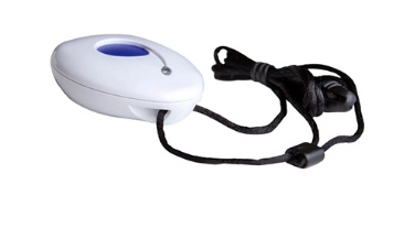 Qolsys  iqfallpendant -  qs1314-840 botón de emergencia de caída inalámbrico para qolsys qs1314-840. detecta automáticamente si el usuario cae o puede presionar el botón para pedir ayuda. (alarm.com)