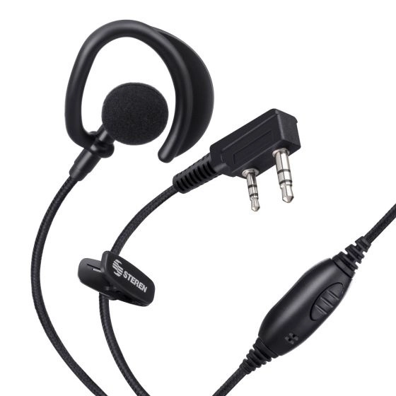 Audífonos manos libres para radios rad-510rad-530rad-630 cable 1.2m