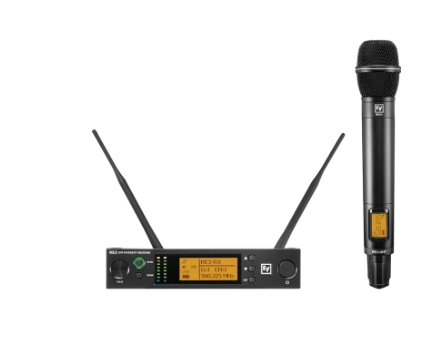 Electrovoice m_re3nd866m - set de micrófono inalámbrico re3  unidad de mano supercardioide nd86  653-663 mhz