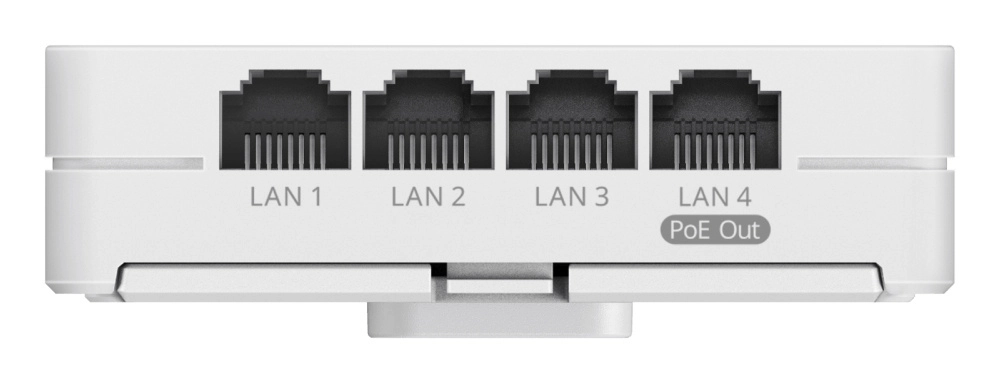 Access point ruijie networks rg-rap72-wall 3570 mbits, 2.4 ghz, 5 ghz, poe, blanco