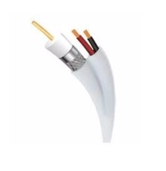 Cable coaxial siames rg-59 - rg59ul-1000w / rg59ul-305w, blanco
