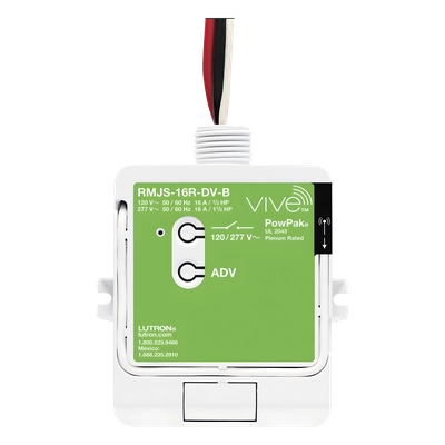 Módulo de relevador inalámbrico  softswitch 16 a  120277 v  clear connect rf  10 controles pico  10 sensores de ocupación  memoria ante fallas
