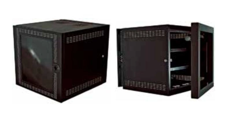 Gabinete modelo elite para servidores de 40 u.r. cequipo 19 pulg. negro texturizado