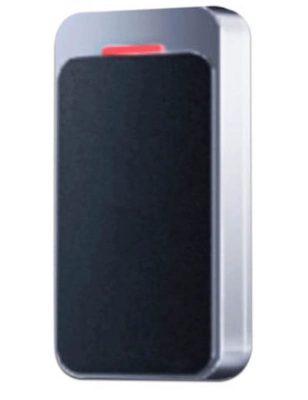 Saxxon rt5em - lector esclavo de tarjetas id 125 khz metálico con indicador led wiegand 2634bits ip68 para exterior compatible con controles de acceso