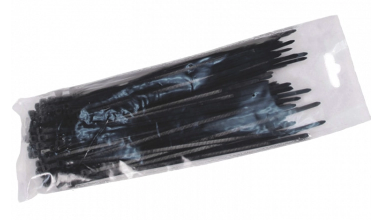 Sbe tech cn36x200bk - cincho sujetacable 3.6x200 mm color negro, bolsa con 100 piezas, nylon