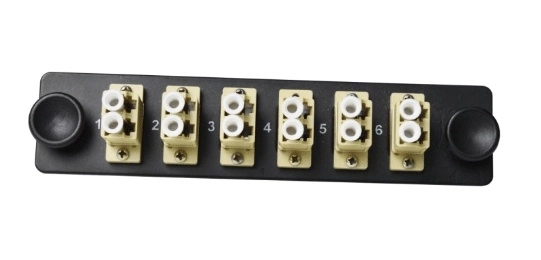 Sbe tech sbe-6lc  - placa con 6 acopladores lc dúplex multimodo
