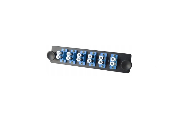 Sbe tech sbe-6lcsm - placa con 6 acopladores lc dúplex monomodo
