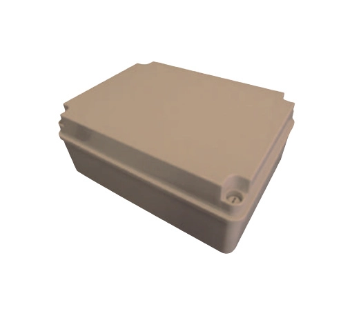 Sbe tech op10010080 - caja plástica con tapa opaca de 10x10x8 cm multiusos con grado de protección ip66, fabricada en material autoextinguible y resistente a la abrasión