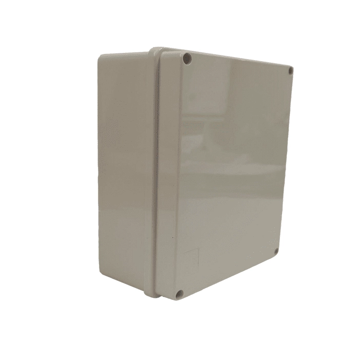 Sbe tech sbe-op19014070 - caja plástica con tapa opaca de 19x14x7 cm multiusos, ip66, fabricada en material autoextinguible y resistente a la abrasión